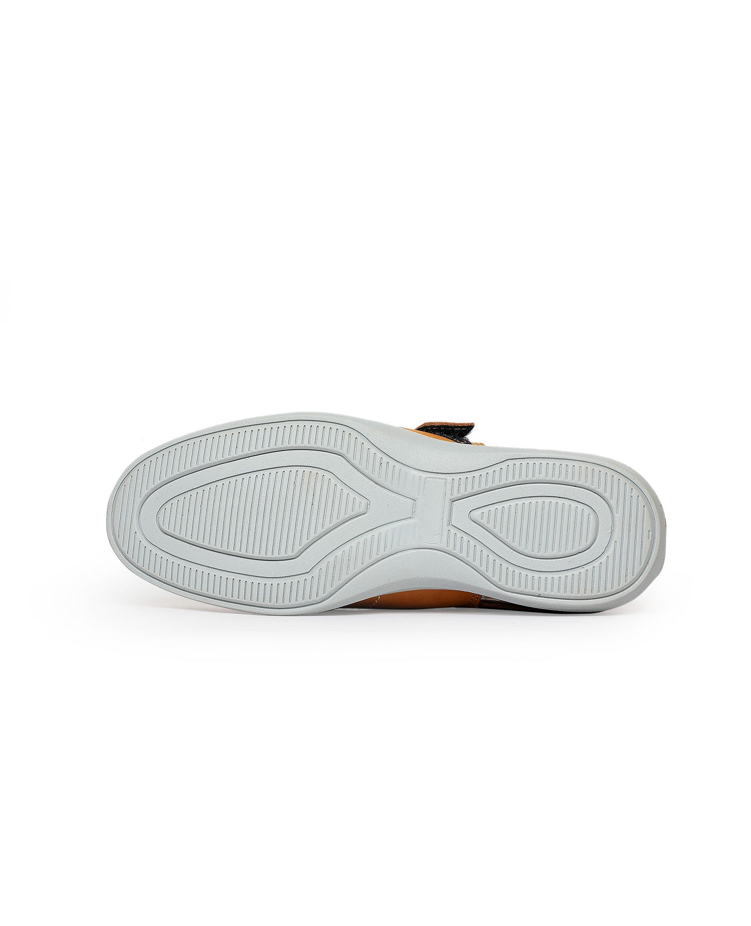 Men leather tan Fisherman Sandals 04655