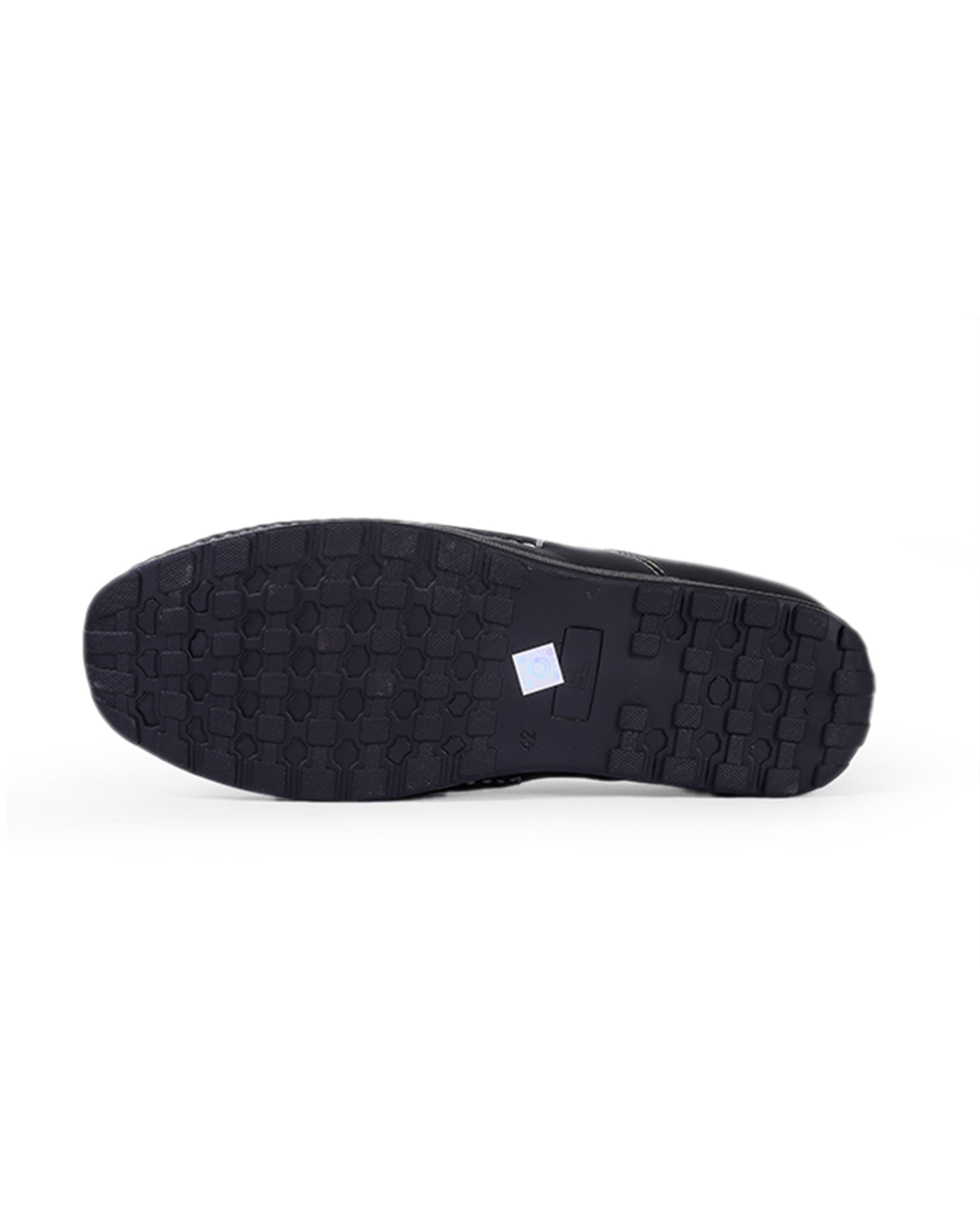 Men's leather Black shoes  200284